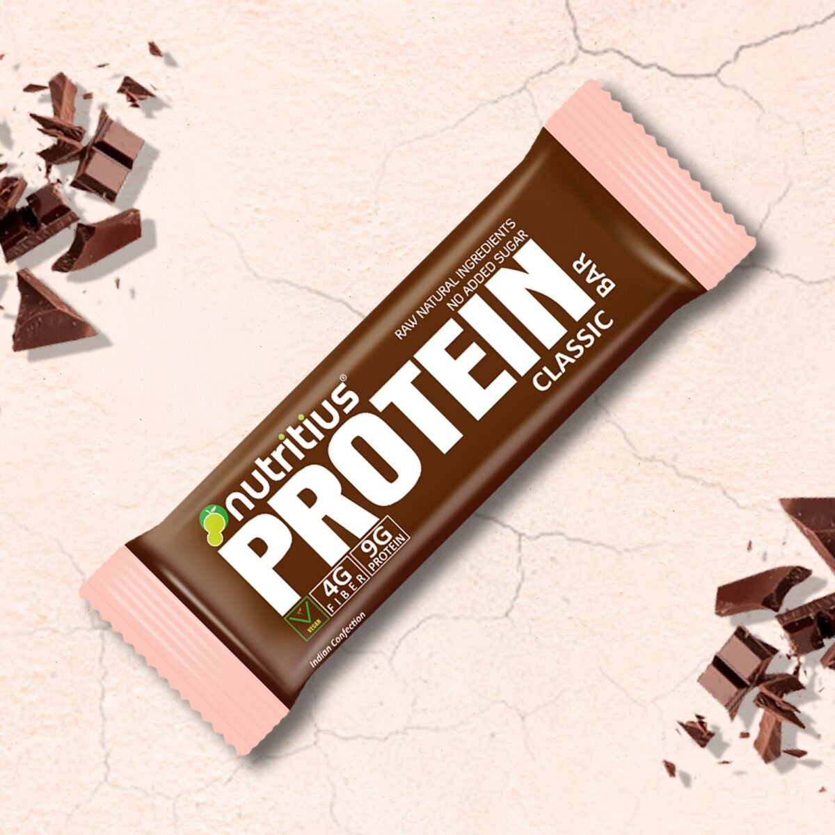 Nutritius Classic Protein Bar | High Protein Healthy Snack Bar